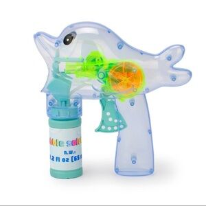 New Target Bullseye Playground Light Up Bubble Blower - Dolphin